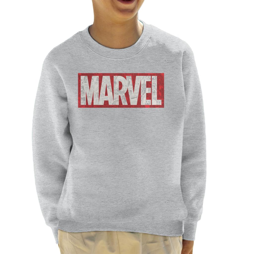 Marvel Classic Comic Book Logo Kid's Sweatshirt product image 4
