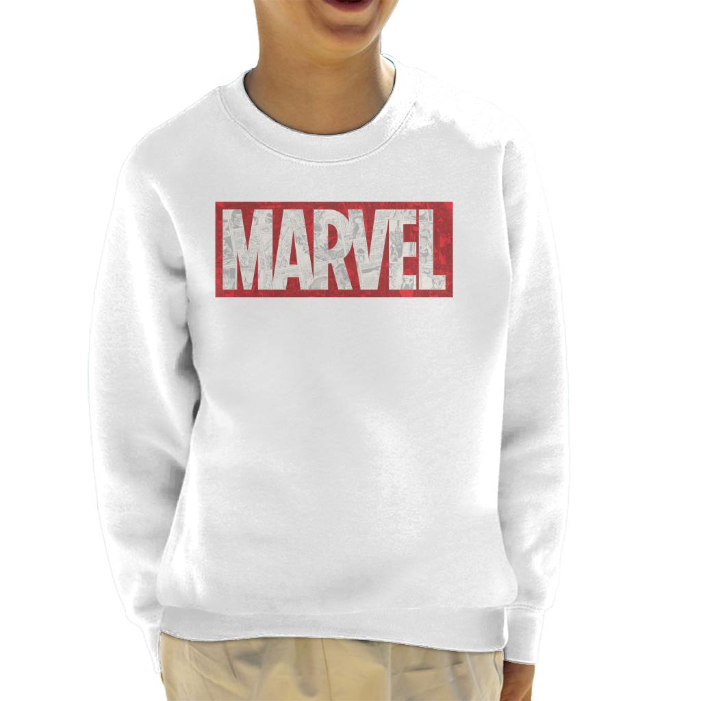Marvel Classic Comic Book Logo Kid's Sweatshirt product image 6