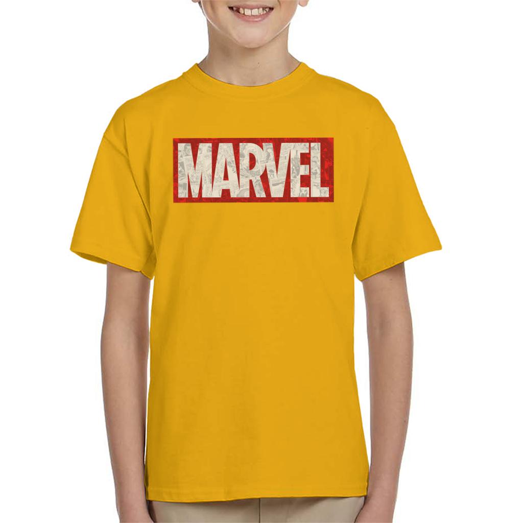 Marvel Classic Comic Book Logo Kid's T-Shirt product image 8