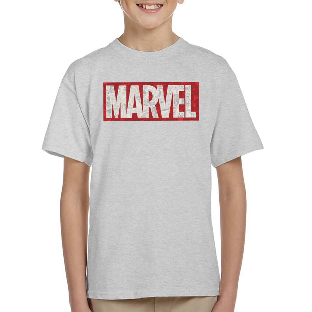 Marvel Classic Comic Book Logo Kid's T-Shirt product image 4