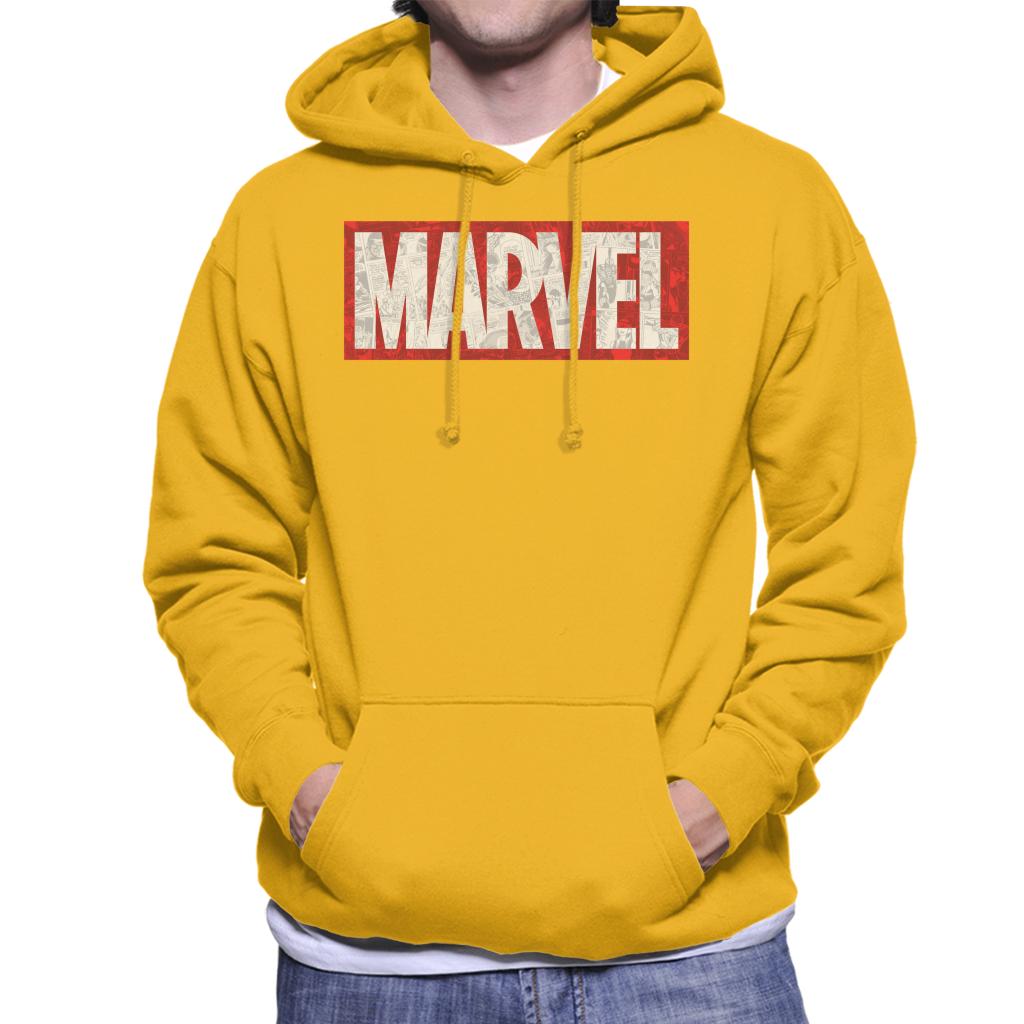 Marvel Classic Comic Book Logo Men's Hooded Sweatshirt product image 8