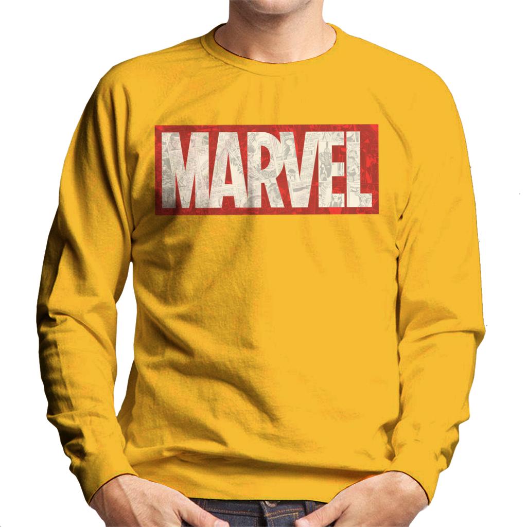 Marvel Classic Comic Book Logo Men's Sweatshirt product image 8