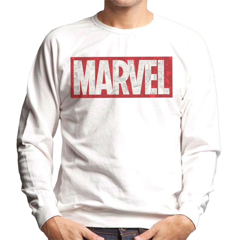 Marvel Classic Comic Book Logo Men's Sweatshirt product image 6