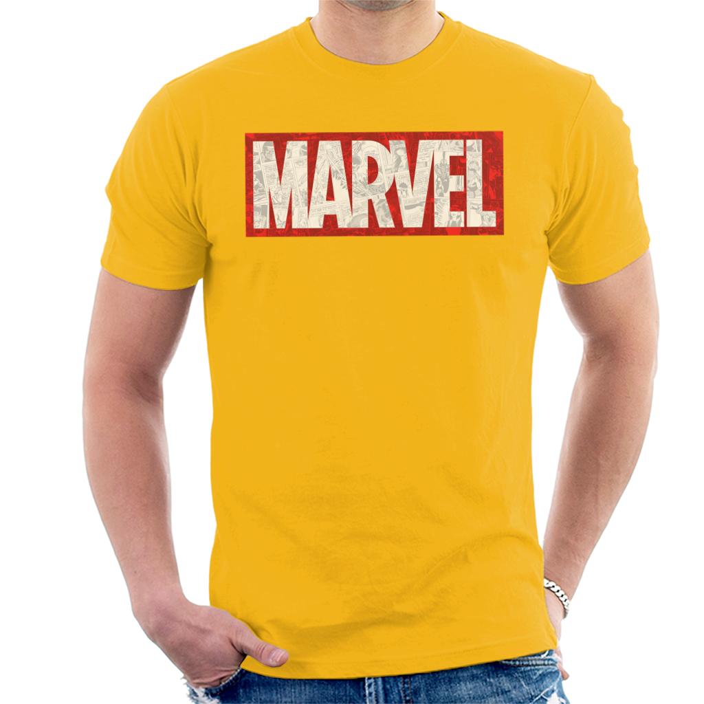 Marvel Classic Comic Book Logo Men's T-Shirt product image 8