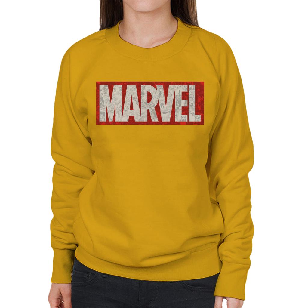 Marvel Classic Comic Book Logo Women's Sweatshirt product image 8