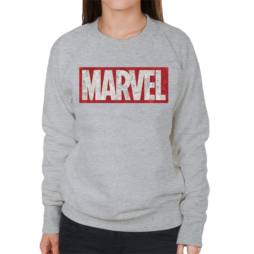 Marvel Classic Comic Book Logo Women's Sweatshirt product image 4