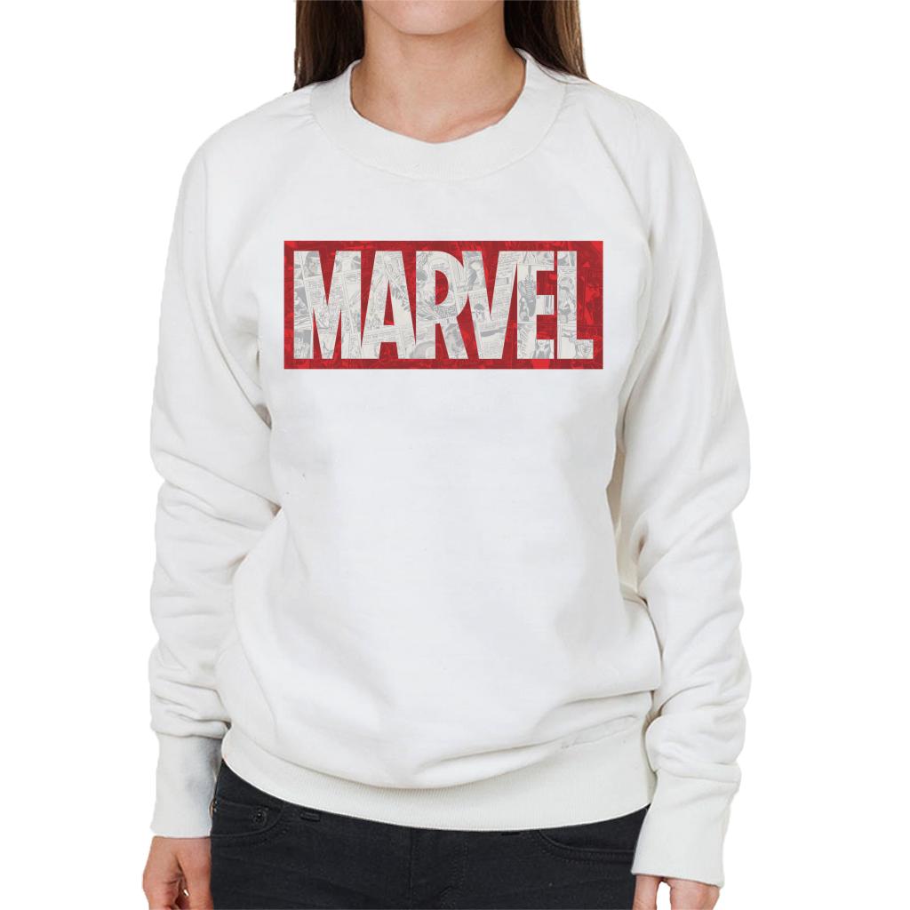 Marvel Classic Comic Book Logo Women's Sweatshirt product image 6