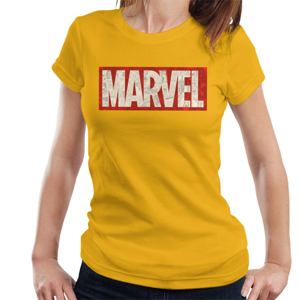 Marvel Classic Comic Book Logo Women's T-Shirt product image 8