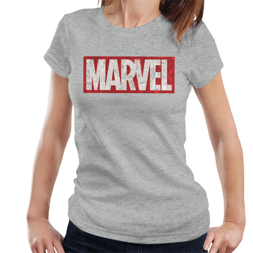 Marvel Classic Comic Book Logo Women's T-Shirt product image 4