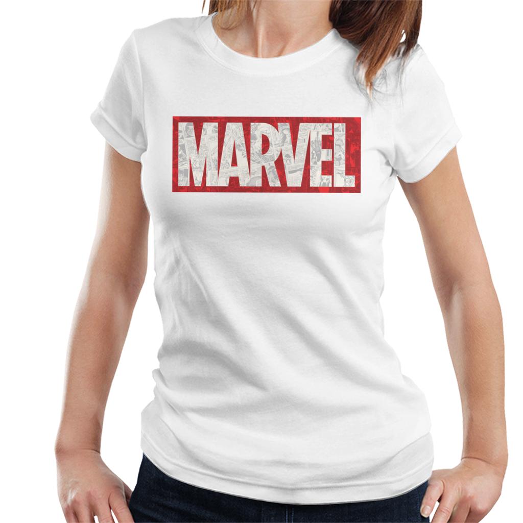 Marvel Classic Comic Book Logo Women's T-Shirt product image 6