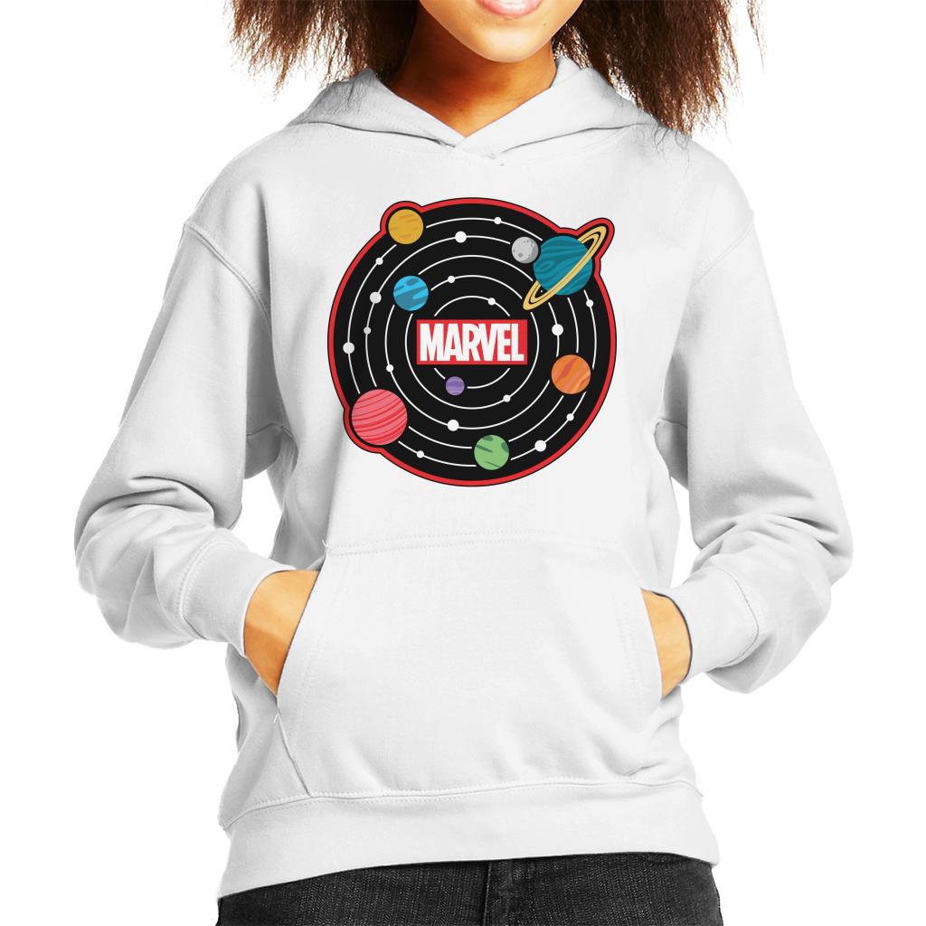 Marvel Planetary System Kid's Hooded Sweatshirt product image 6