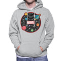 Marvel Planetary System Men's Hooded Sweatshirt product image 1