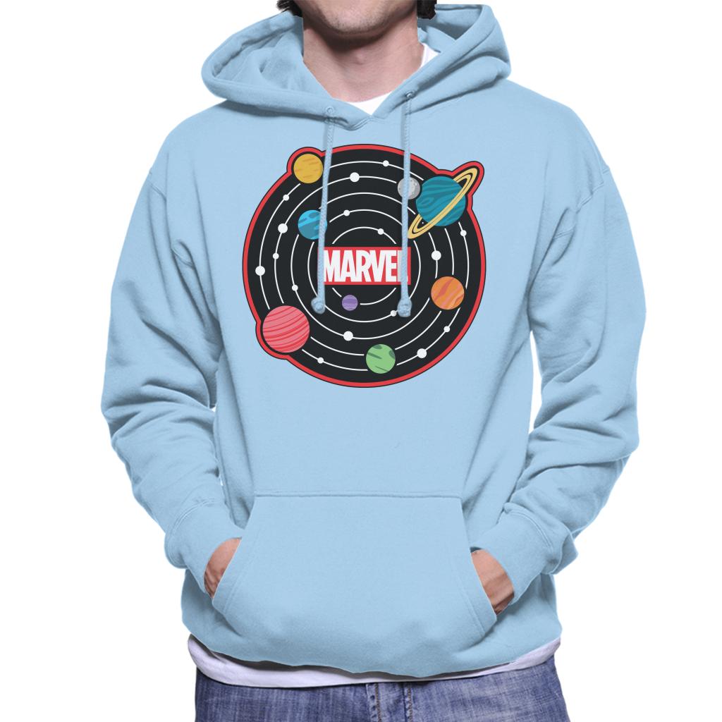 Marvel Planetary System Men's Hooded Sweatshirt product image 6