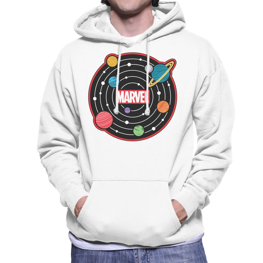 Marvel Planetary System Men's Hooded Sweatshirt product image 4