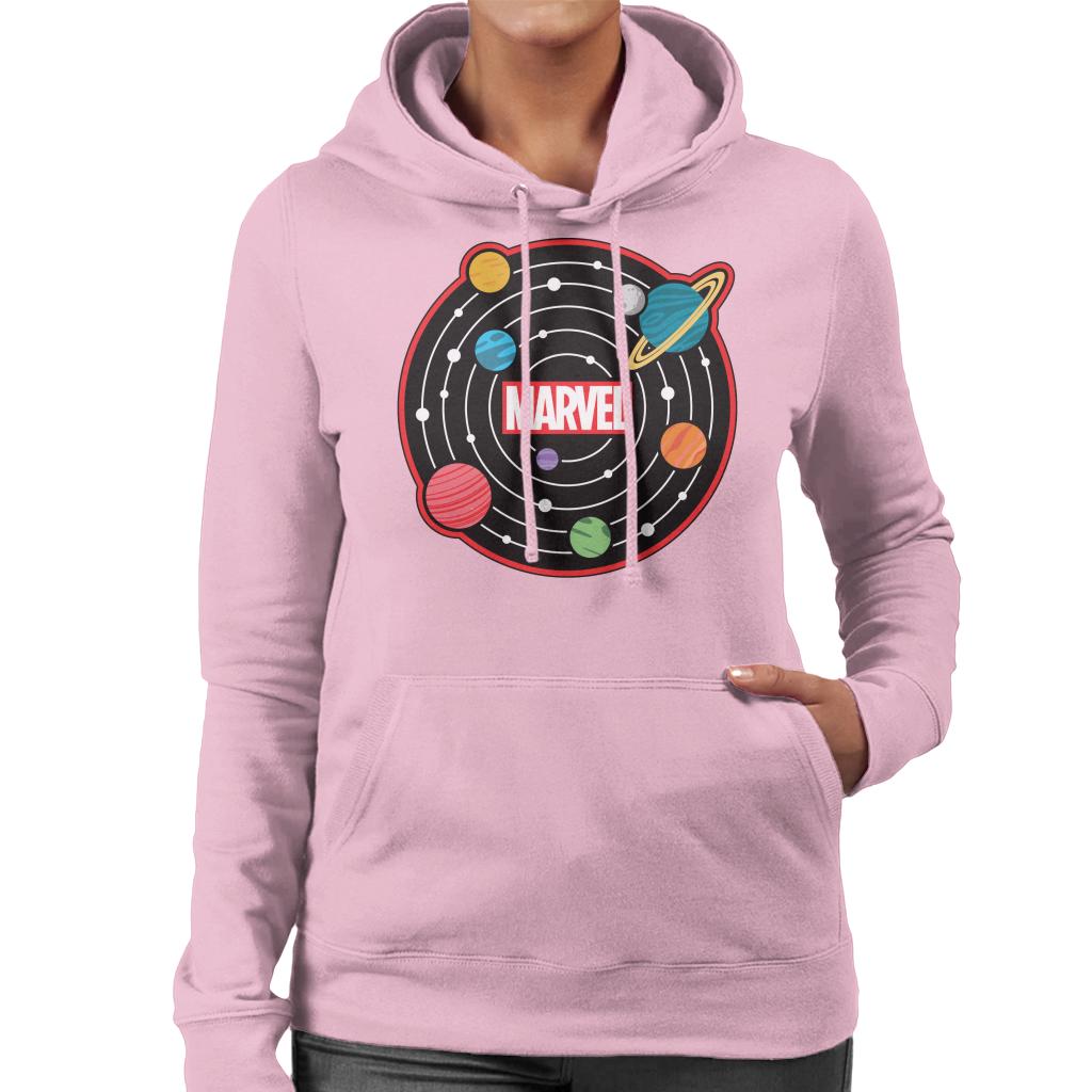Marvel Planetary System Women's Hooded Sweatshirt product image 8
