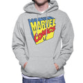 Marvel Comics 1990s 3D Perspective Logo Men's Hooded product image 1