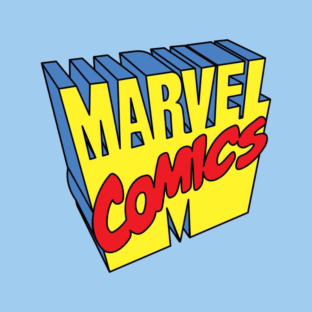 Marvel Comics 1990s 3D Perspective Logo Men's Sweatshirt product image 7