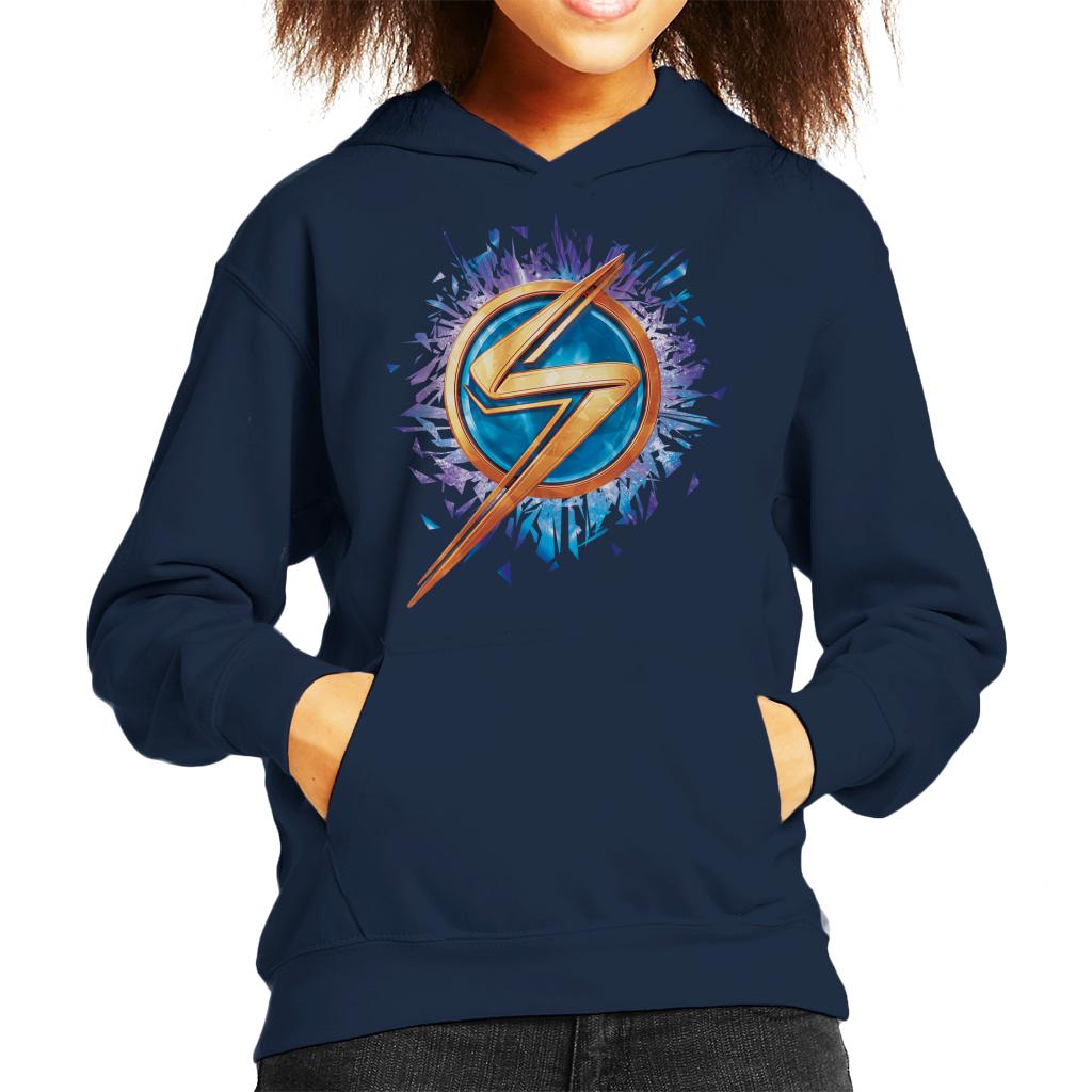 Marvel Comics Ms Logo Kid's Hooded Sweatshirt product image 4
