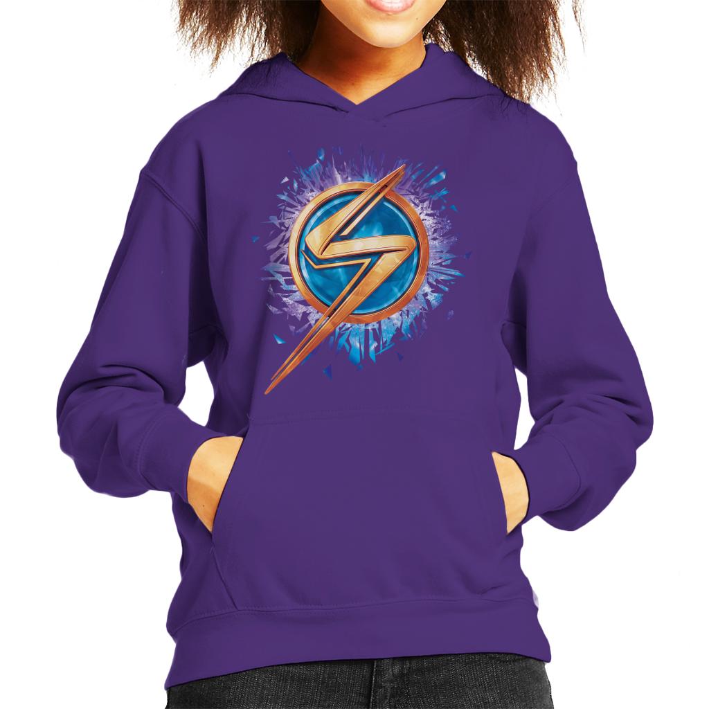 Marvel Comics Ms Logo Kid's Hooded Sweatshirt product image 6