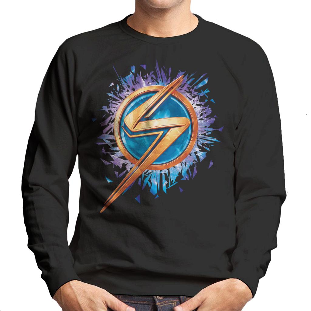 Marvel Comics Ms Logo Men's Sweatshirt product image 1