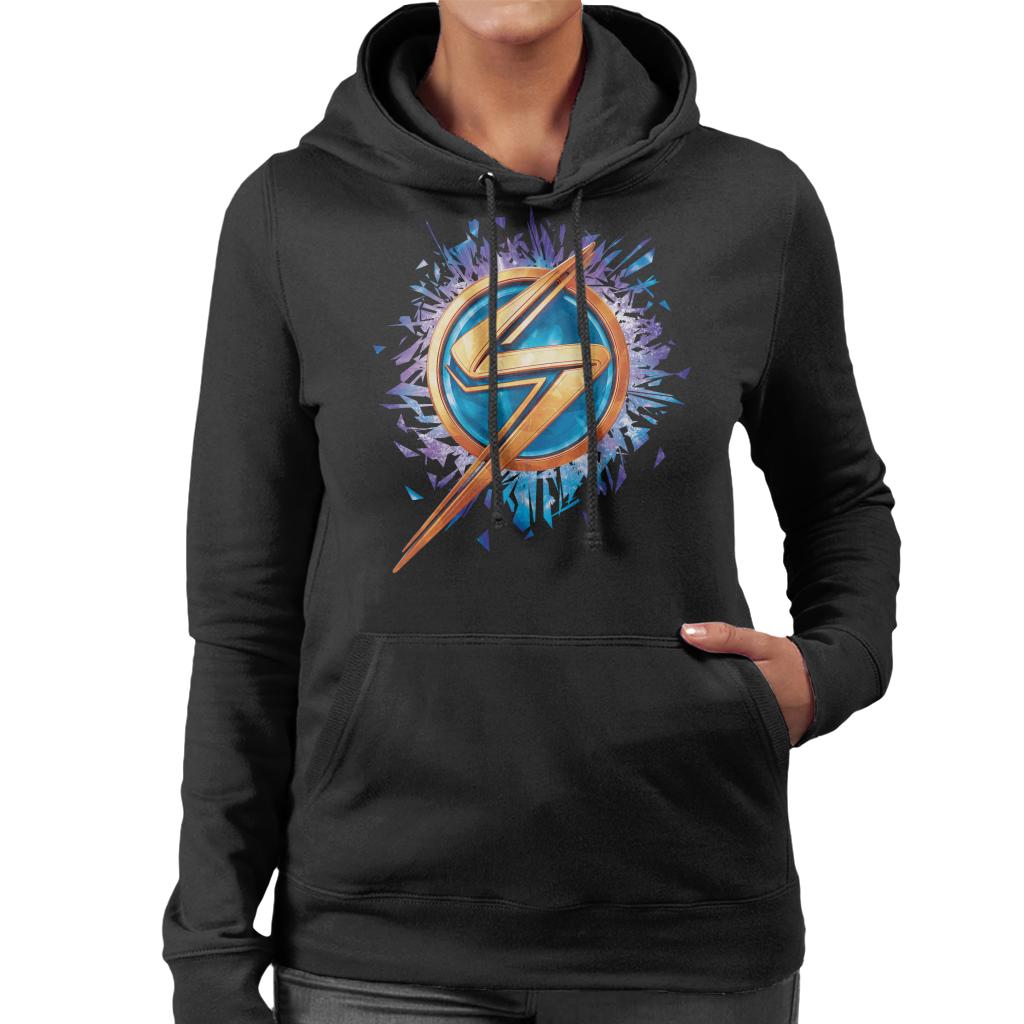 Marvel Comics Ms Logo Women's Hooded Sweatshirt product image 1