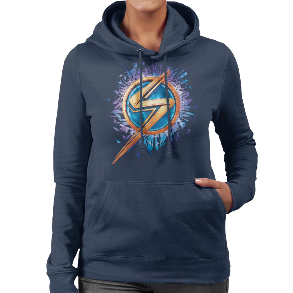Marvel Comics Ms Logo Women's Hooded Sweatshirt product image 6