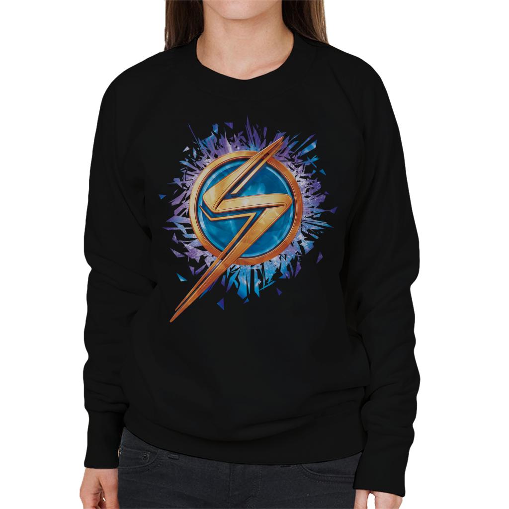 Marvel Comics Ms Logo Women's Sweatshirt product image 1