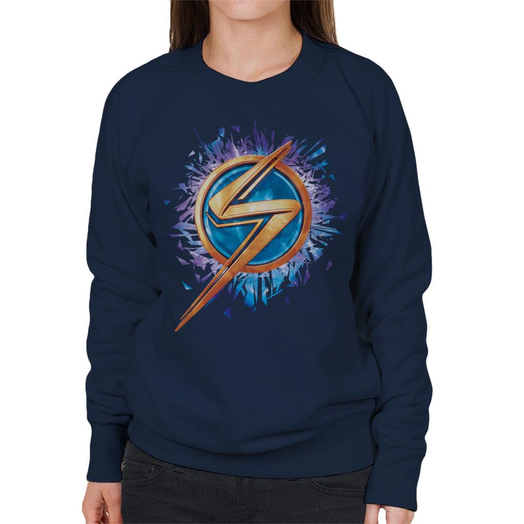 Marvel Comics Ms Logo Women's Sweatshirt product image 6