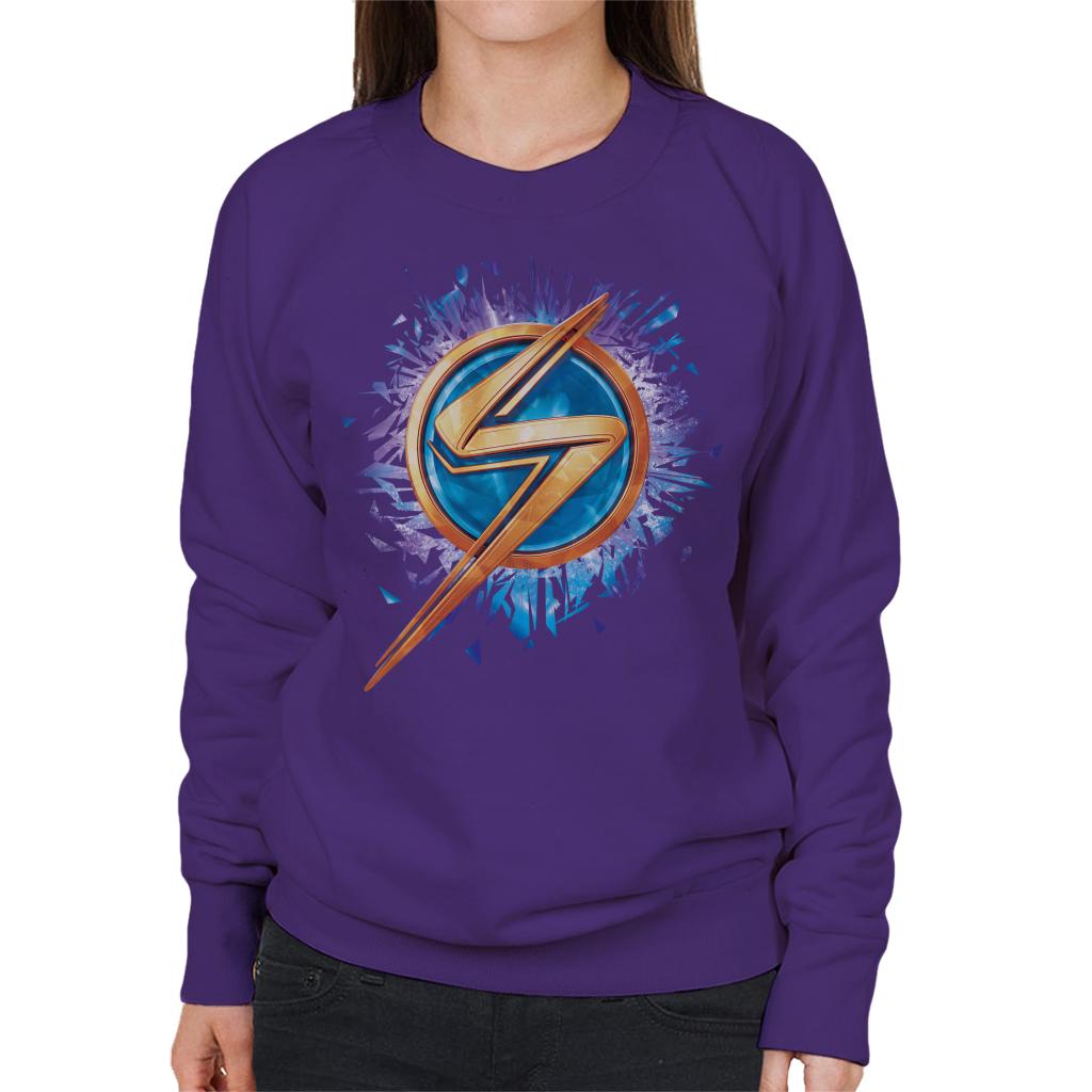 Marvel Comics Ms Logo Women's Sweatshirt product image 8