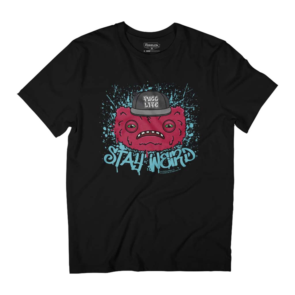 Fuggler Wide Eyed Weirdo Fugg Life Stay Weird Men's T-Shirt product image 1