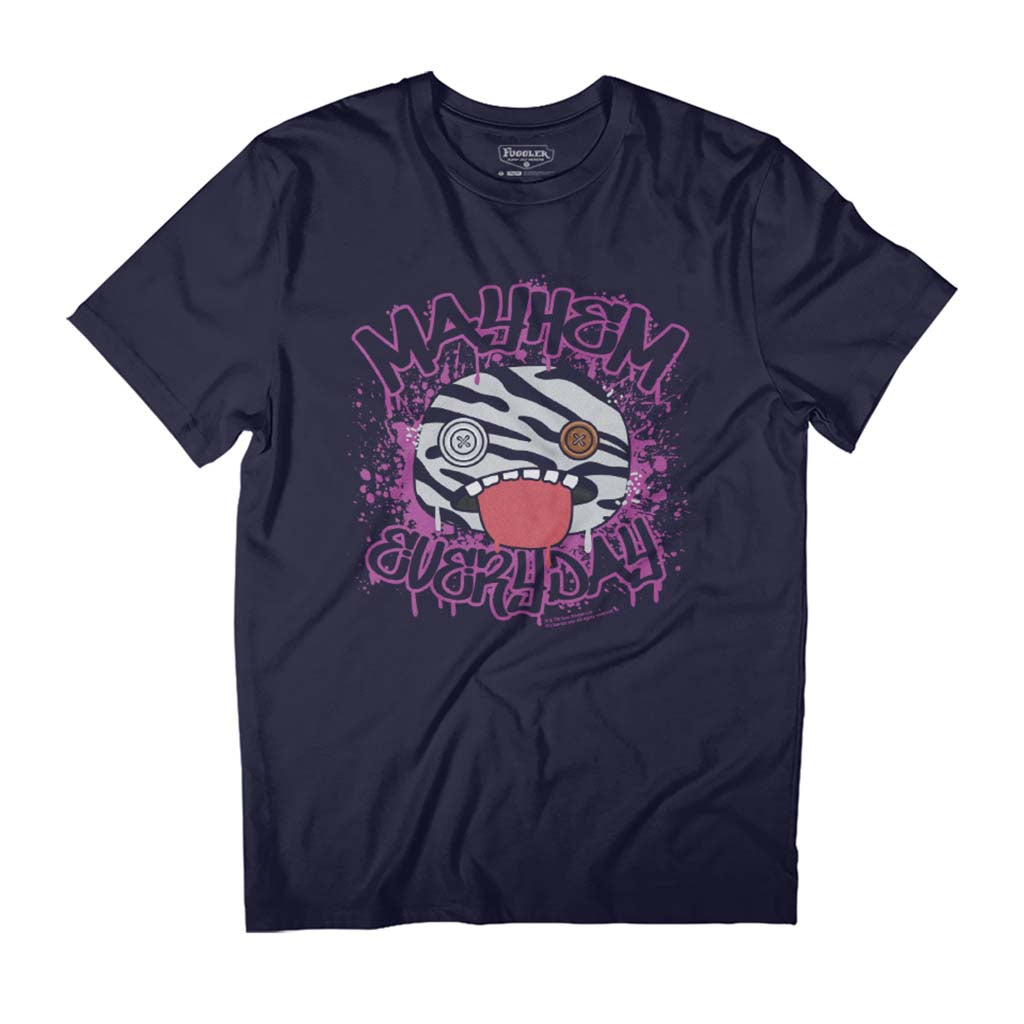 Fuggler Mayhem Everyday Oogah Boogah Zebra Men's T-Shirt product image 1