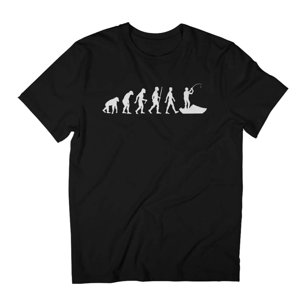 Evolution Of Man Fishing Father's Day Men's T-Shirt product image 1