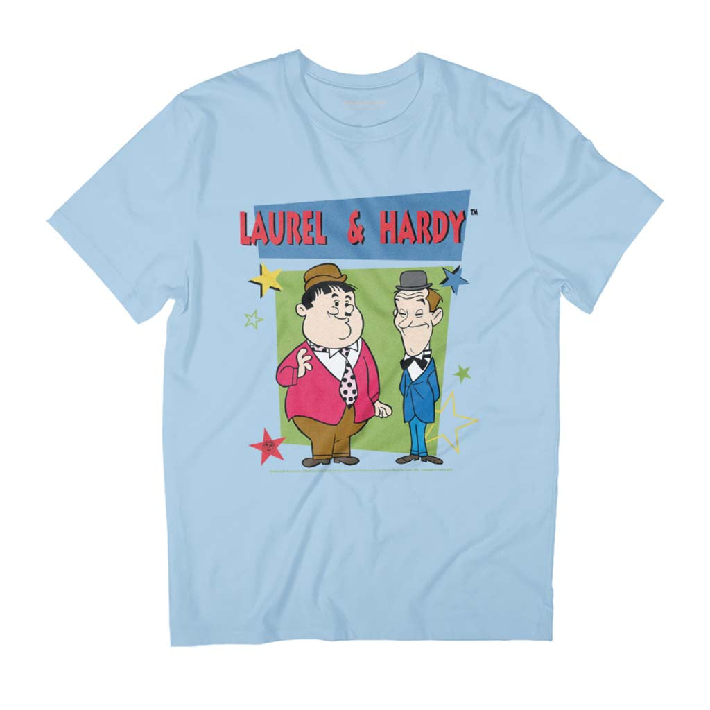 Laurel & Hardy Comic Book Stars Men's T-Shirt product image 1