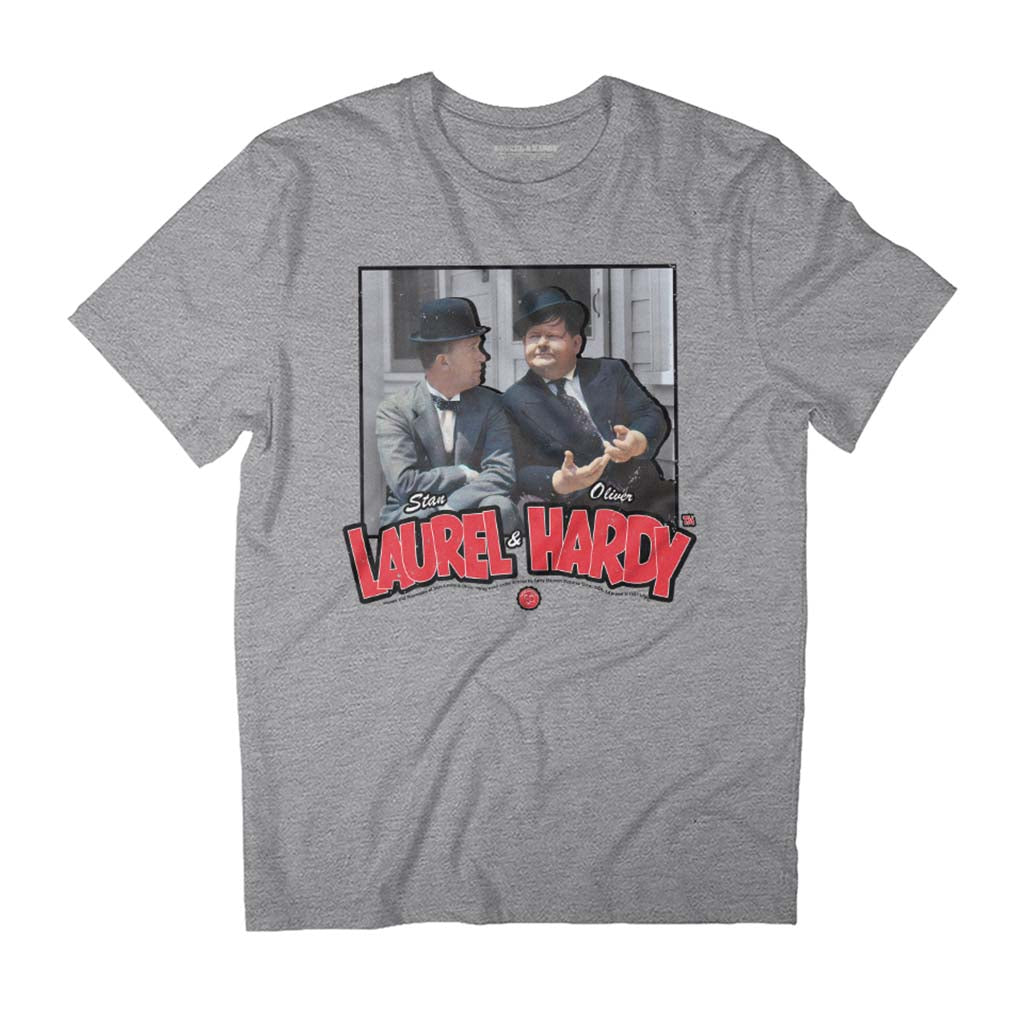 Stan Laurel & Oliver Hardy Comedy Duo Men's T-Shirt product image 1