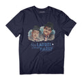 Stan Laurel & Oliver Hardy Comedy Duo Painted Portrait product image 1