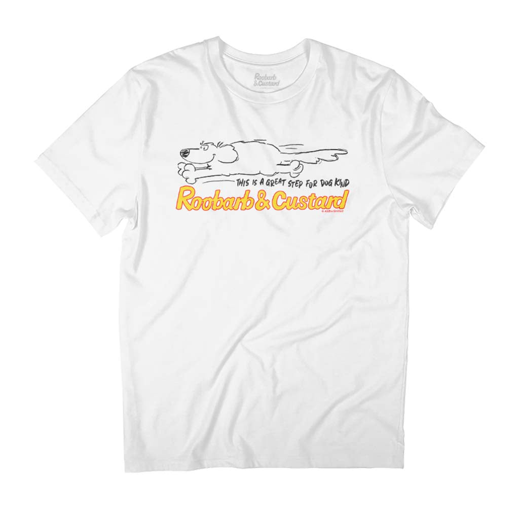 Roobarb & Custard A Great Step For Dog Kind Men's T-Shirt product image 1