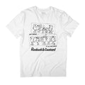 Roobarb & Custard Good Gracious Black Print Men's T-Shirt product image 1