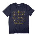 Roobarb & Custard Yellow The Many Faces Of Men's T-Shirt product image 1