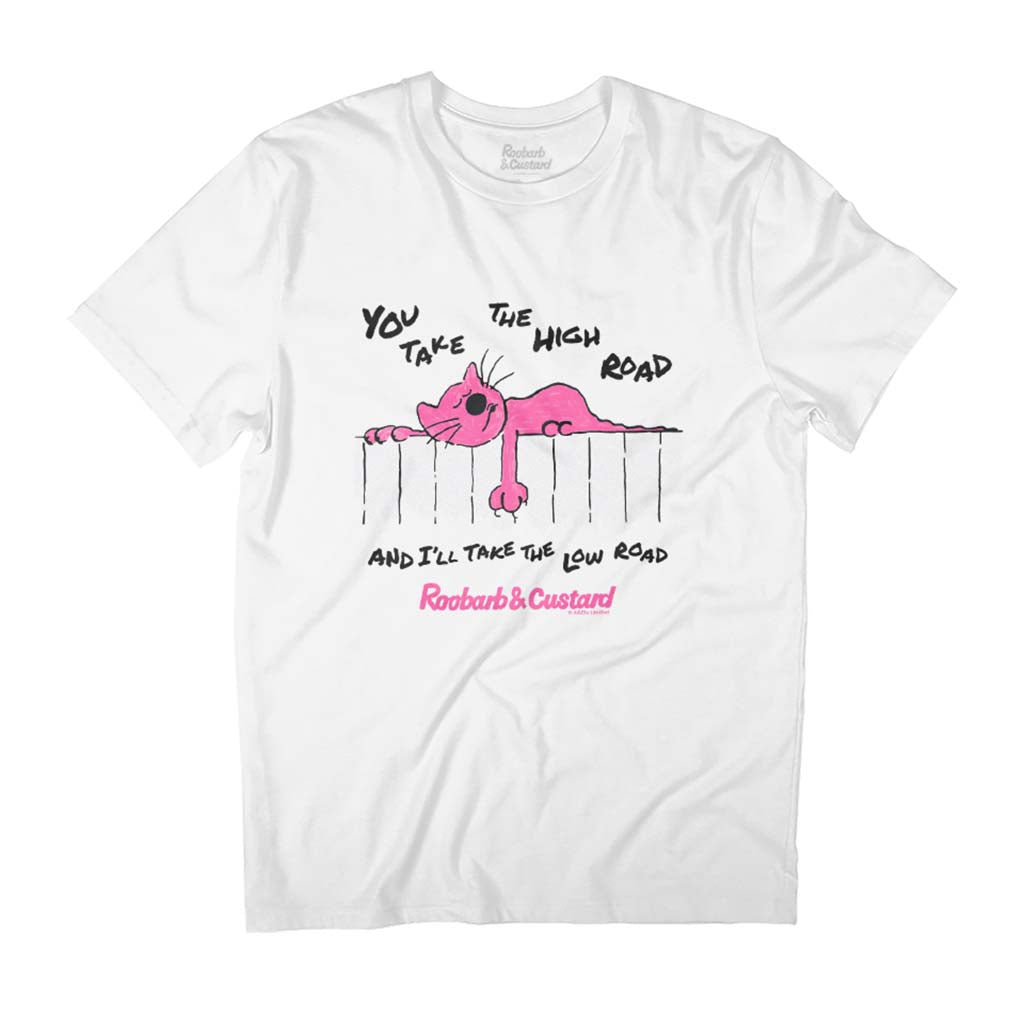 Roobarb & Custard I'll Take The Low Road Men's T-Shirt product image 1