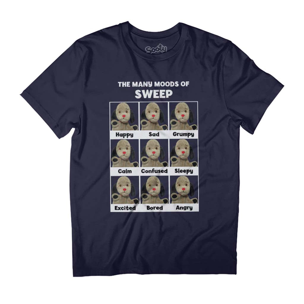 Sooty The Many Moods Of Sweep Men's T-Shirt product image 1