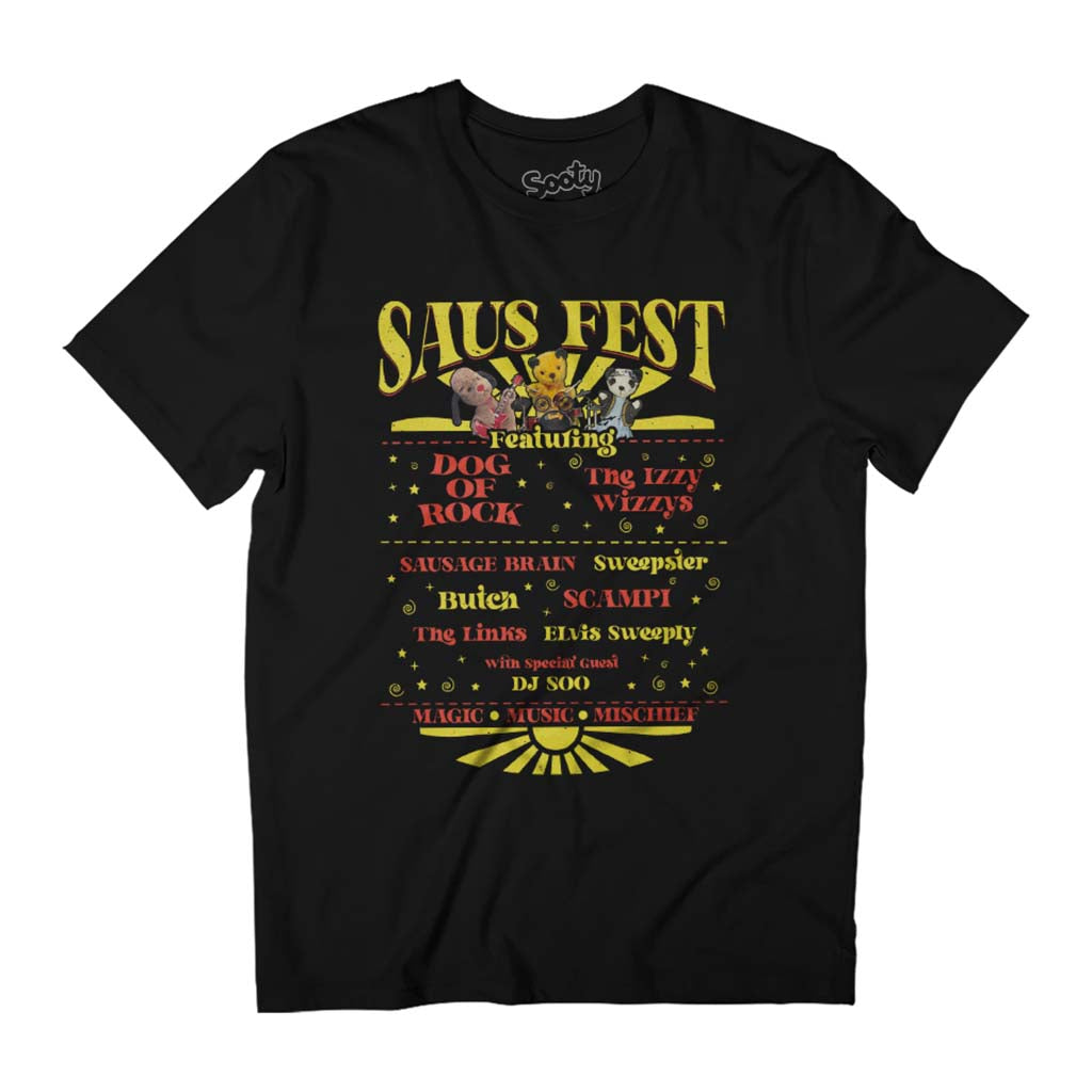 Sooty Saus Fest Music Festival Men's T-Shirt product image 1