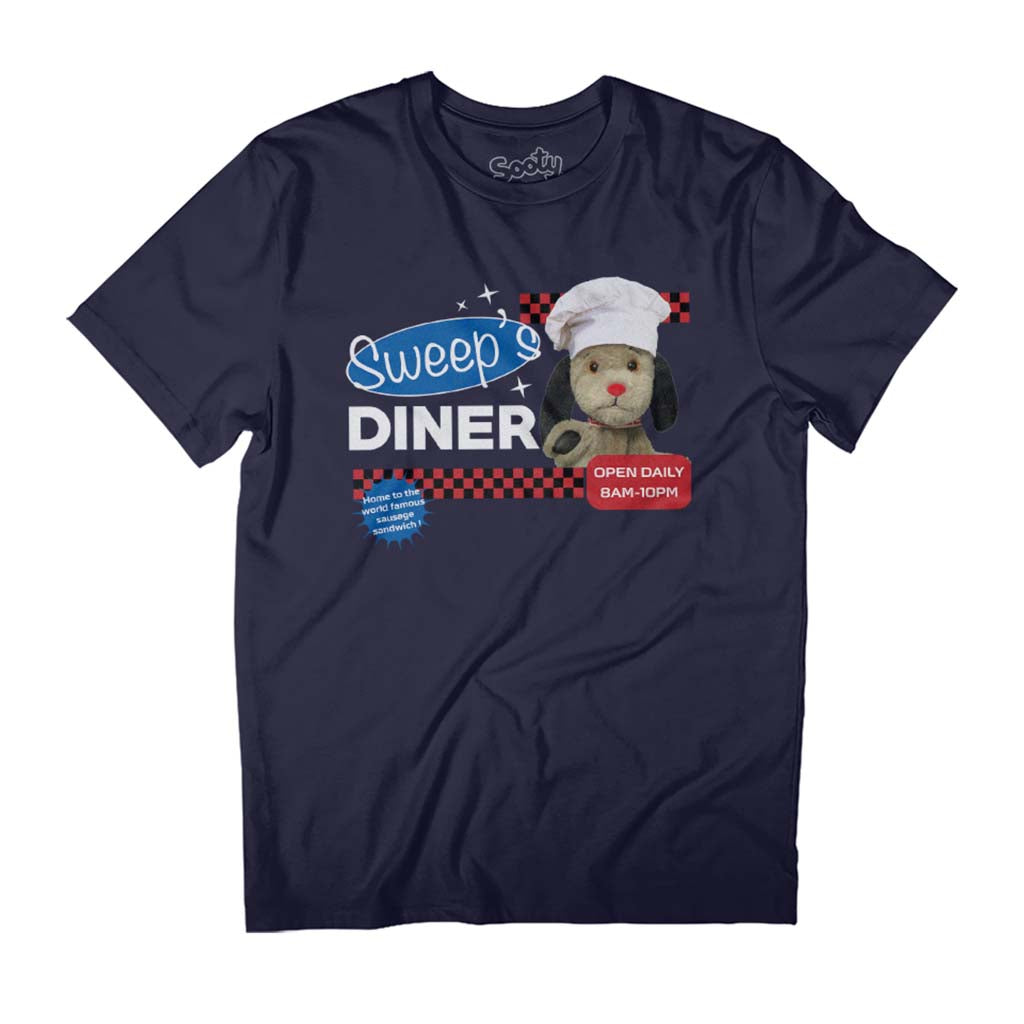 Sooty Sweeps Diner Open Daily Men's T-Shirt product image 1