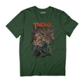 Tarzan Leaping Animal Illustration Men's T-Shirt product image 1