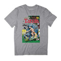 Tarzan The Captive Rhino Comic Book Cover Art Men's T-Shirt product image 1