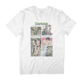 Tarzan Saving Jane Comic Strip Men's T-Shirt product image 1