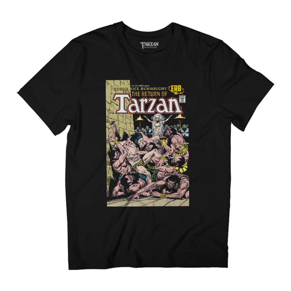 The Return Of Tarzan Comic Book Cover Art Men's T-Shirt product image 1