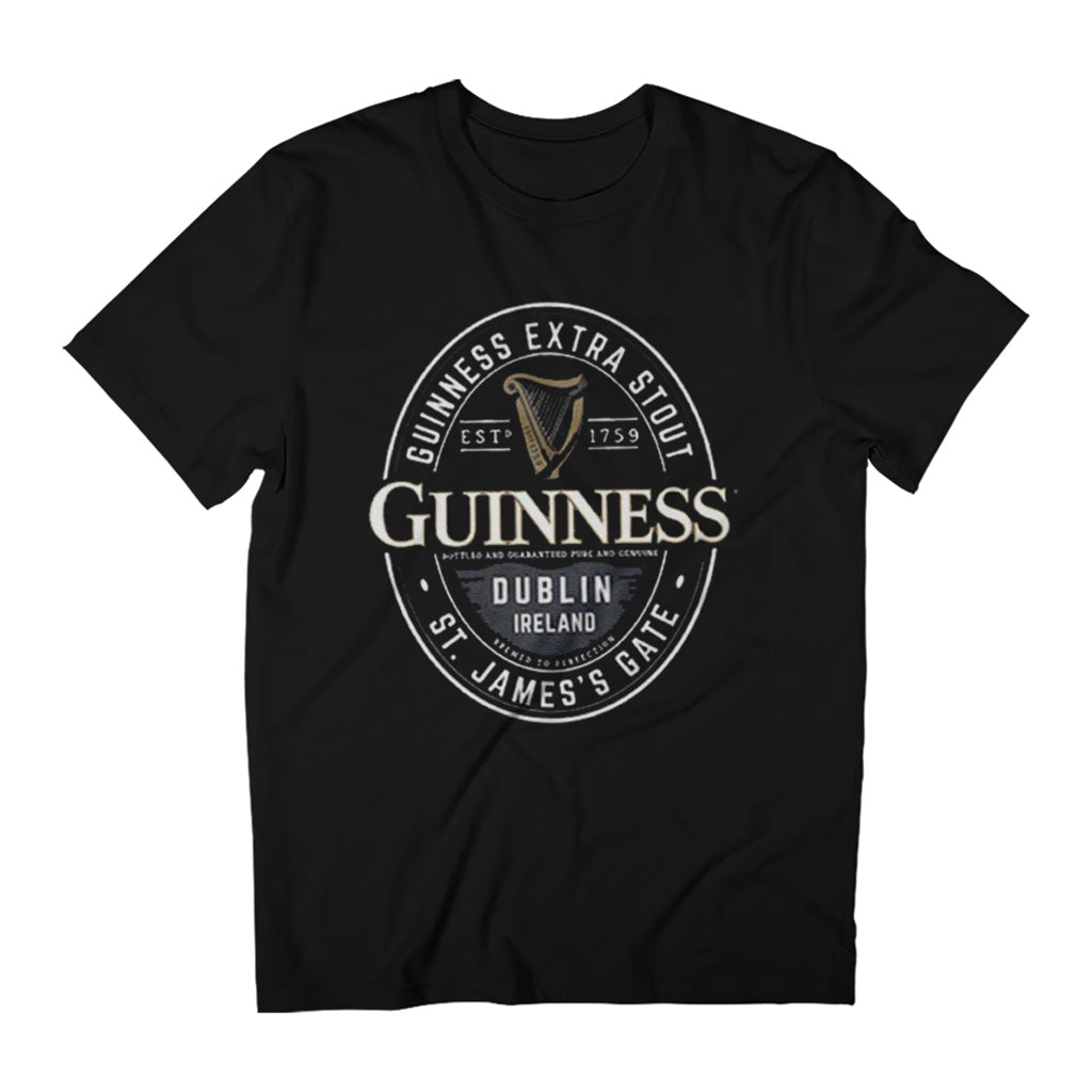 Guinness Extra Stout Black Label Men's T-Shirt product image 1