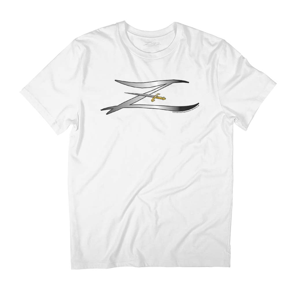 Zorro Steel Rapier Sword Z Mark Of Men's T-Shirt product image 1