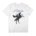Zorro On Horseback Steel Sword Text Men's T-Shirt product image 1