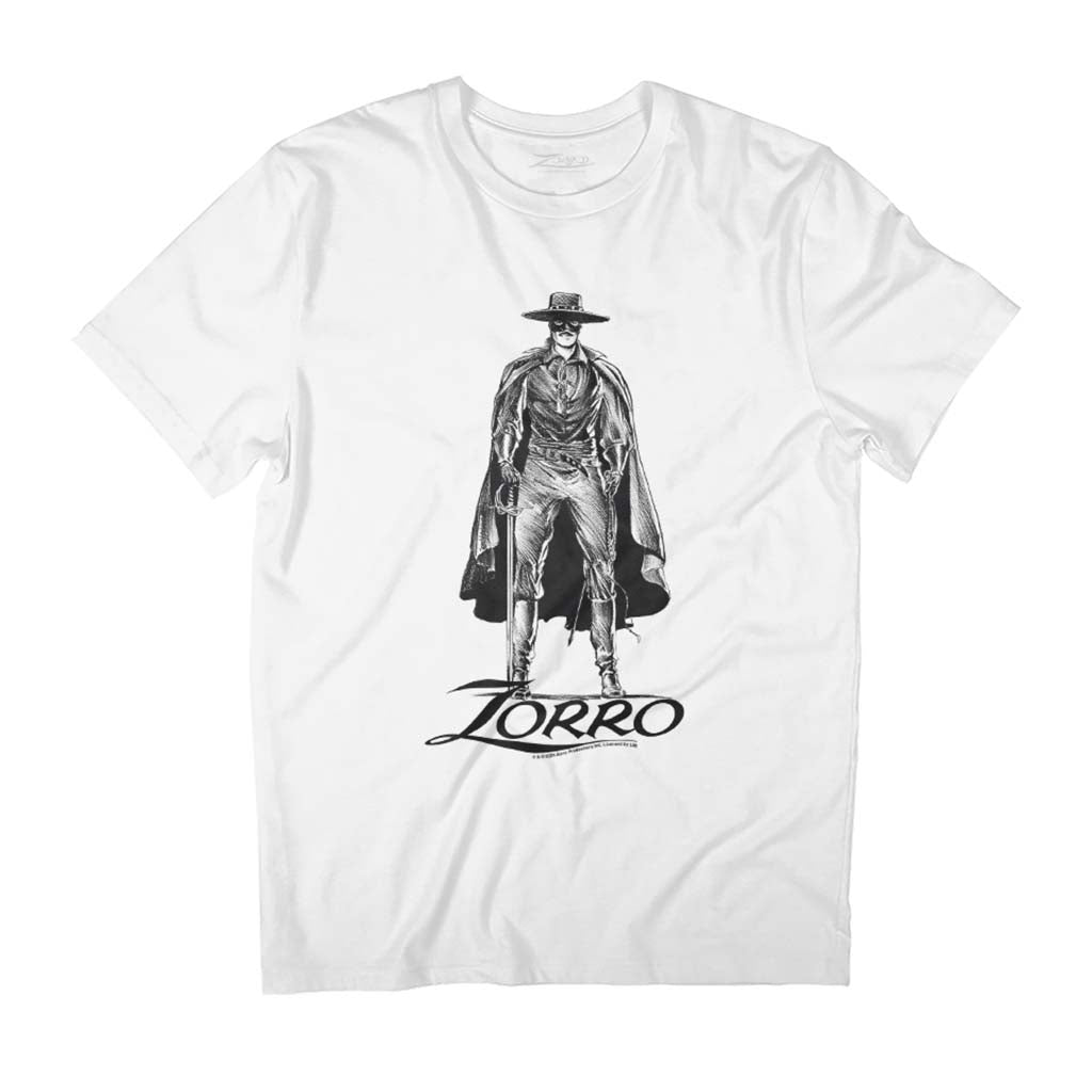 Zorro Smile Drawing Men's T-Shirt product image 1